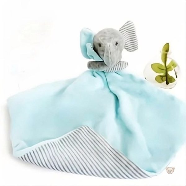 Jouet en peluche éléphant, doux et réconfortant pour enfants