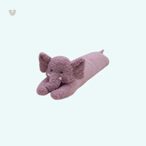 Peluche éléphant moelleux pour enfants, idéale pour la chambre