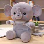 Peluche éléphant mignonne, parfaite pour les câlins