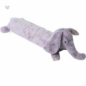 Éléphant en peluche doux idéal pour la chambre d'un enfant