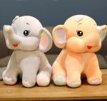 Grand éléphant en peluche, idéal pour les enfants