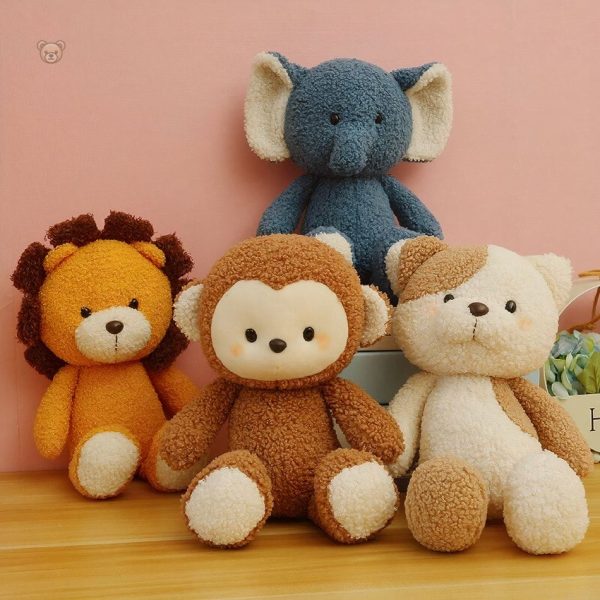 Éléphant en peluche doux idéal pour une chambre cosy