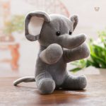 Peluche jungle éléphant, ajout amusant à la chambre d’enfant