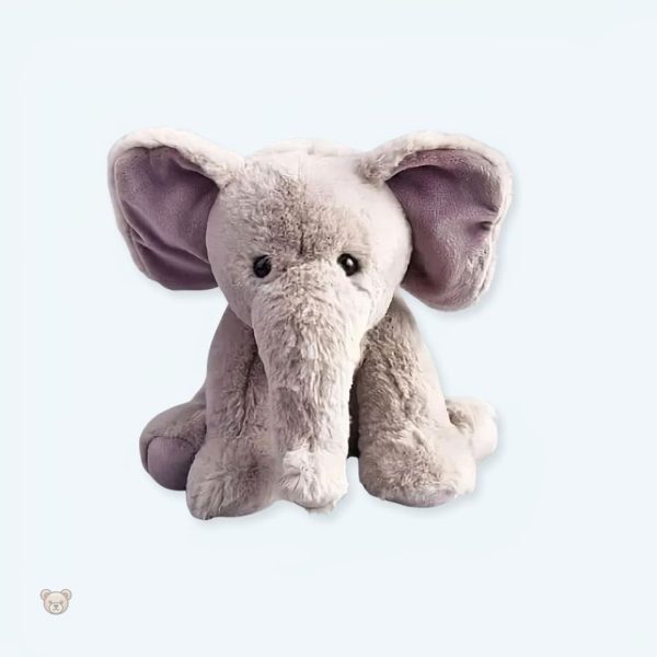 peluche-elephant-gris-velours-calin-enfant-chambre-1 Peluche éléphant gris en velours pour enfant