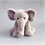 Doudou éléphant câlin idéal pour la chambre d'un enfant