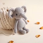 Jouet en peluche éléphant pour éveiller les tout-petits