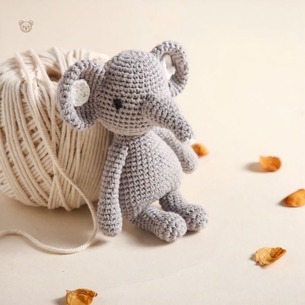 Jouet en peluche éléphant pour éveiller les tout-petits