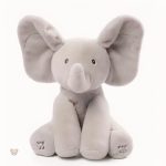 Éléphant interactif en peluche pour le développement de l'enfant