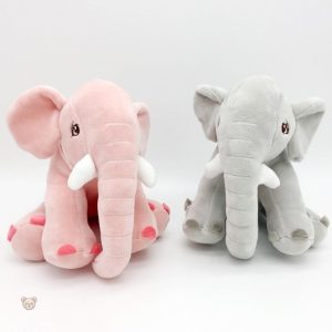 Peluche éléphant tout doux pour câlins réconfortants