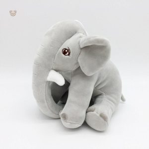 Éléphant en peluche mignon, compagnon tendre pour enfants