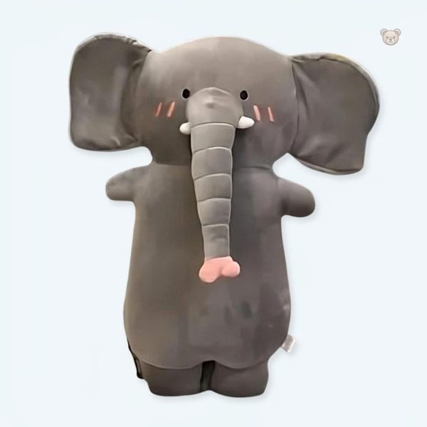 peluche-elephant-oreiller-doux-enfant-sommeil-paisible-1 Peluche éléphant douce pour un sommeil paisible enfant