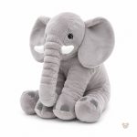 Éléphant en peluche miniature, compagnon ludique pour bébé