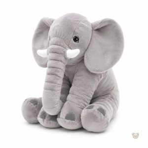 Éléphant en peluche miniature, compagnon ludique pour bébé