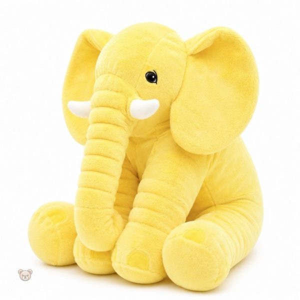 Peluche éléphant colorée, jouet amusant pour les tout-petits