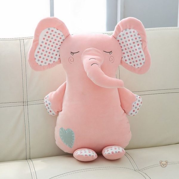 Peluche douce rose, compagnon idéal pour les tout-petits