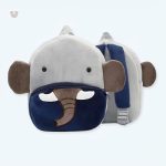 Peluche éléphant sac à dos doux pour enfants en voyage