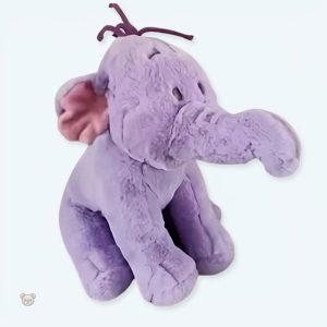Peluche éléphant violet Disney douce et câline pour enfants
