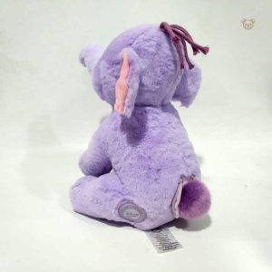 Éléphant violet Disney, parfait pour les moments de tendresse
