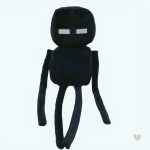 Peluche Enderman Minecraft noire douce pour enfant gamer