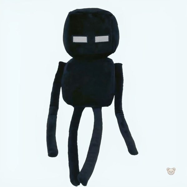 peluche-enderman-minecraft-noire-douce-enfant-gamer-1 Peluche Enderman Minecraft noire douce pour enfant gamer