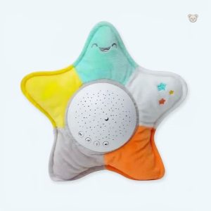 Peluche étoile souriante douce pour enfant rêveur