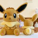Évoli en peluche douce, parfait pour les fans de Pokémon