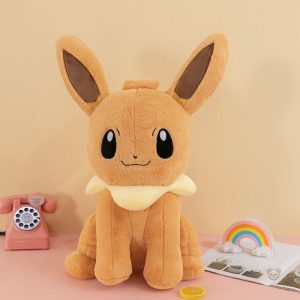 Peluche évoli Pokémon à la fourrure douce et confortable