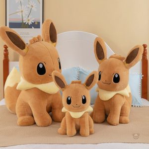 Jouet en peluche évoli, parfait pour les fans de Pokémon