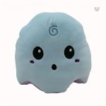 Peluche douce en forme de fantôme réversible