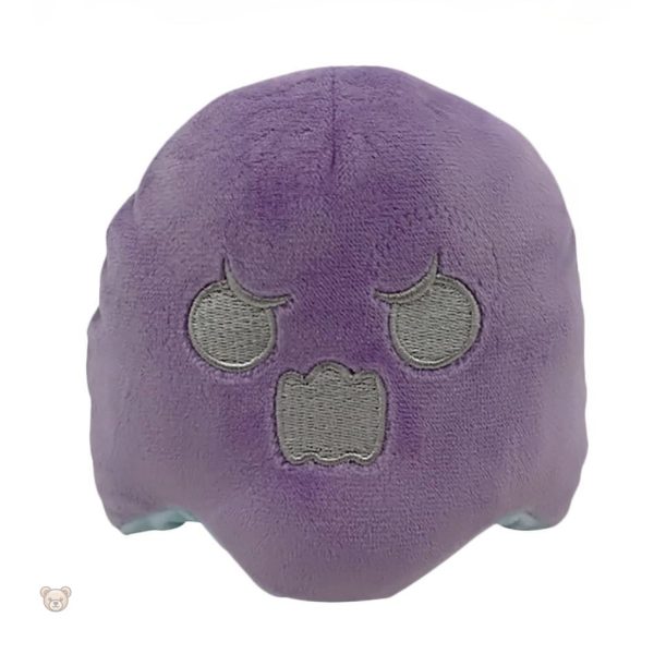 Peluche fantôme réversible douce et colorée