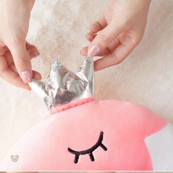 Flamant rose doux, parfait pour les câlins