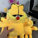 Peluche chat Garfield, idéale pour les câlins