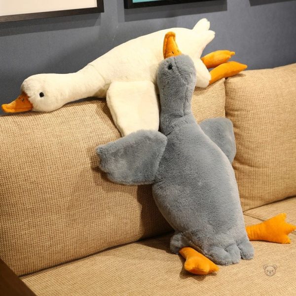 Canard doux et câlin, parfait pour les siestes