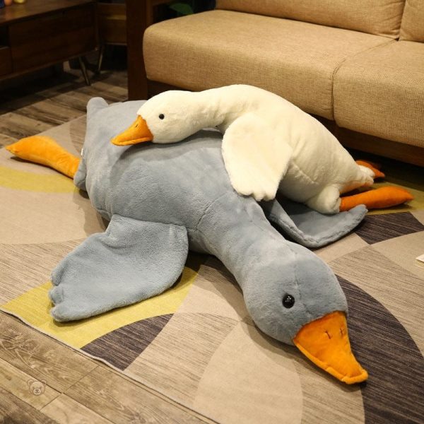 Peluche géante canard aux petites ailes - vue 2