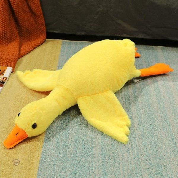 Peluche canard géante pour décorer une chambre