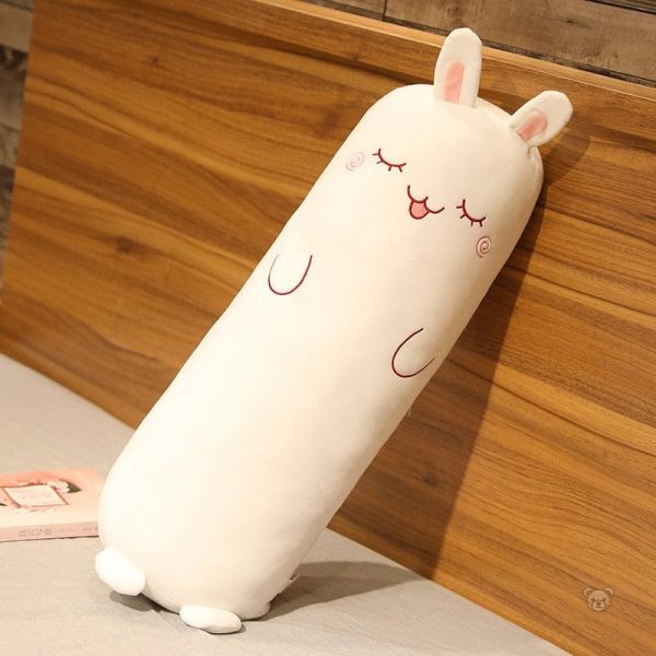 peluche-geante-lapin-endormi-1 Peluche géante lapin endormi douce et câline