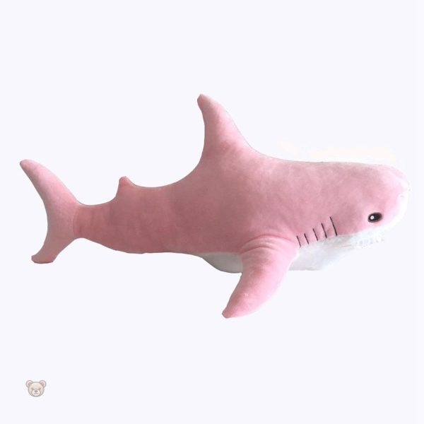 Requin en peluche géante au sourire charmant