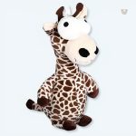 Peluche girafe douce pour câlins d'enfants