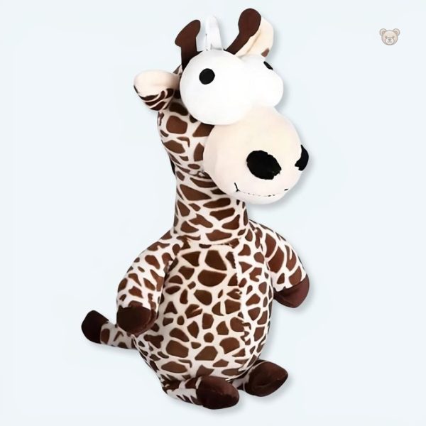 peluche-girafe-amusante-jungle-douce-enfant-calin-1 Peluche girafe douce pour câlins d'enfants