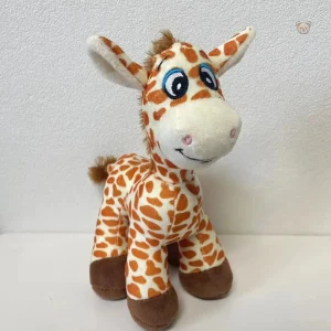 Peluche girafe tendre pour les enfants et les collectionneurs