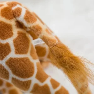Peluche girafe tendre, parfaite pour les jeux imaginatifs
