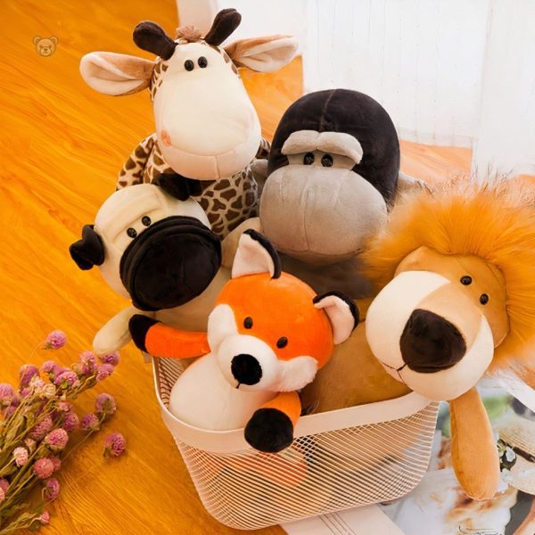 Peluche girafe câline, douce et réaliste pour les enfants