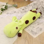 Peluche girafe géante verte