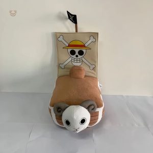 Bateau Going Merry en peluche pour aventures imaginaires