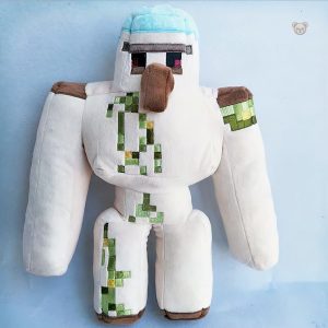 Peluche douce Golem idéale pour les fans de Minecraft