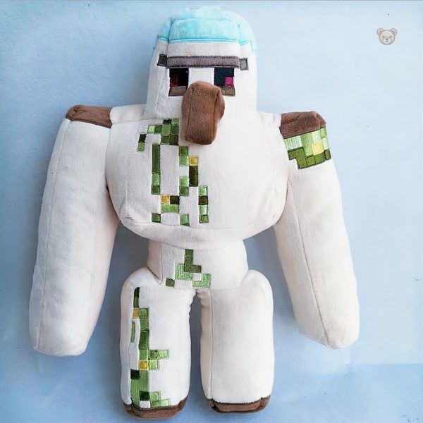 Peluche douce Golem idéale pour les fans de Minecraft