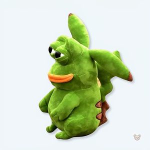 Peluche grenouille douce et amusante pour enfants