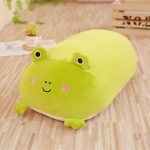 Peluche grenouille Squishmallow verte douce et câline