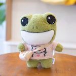Grenouille en peluche, accessoire de confort pour enfants