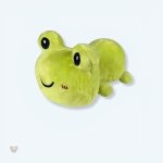 Peluche grenouille verte douce pour enfant